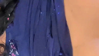 Are There No More Rooms in Hotel? Have to Share Bed with Wife and Unknown Punjabi Boy Threesome Wife Share Punjabi XXX Video