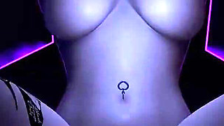 3D BBW Mature MILF Sitting on the Big Dick and Cum in Her Pussy