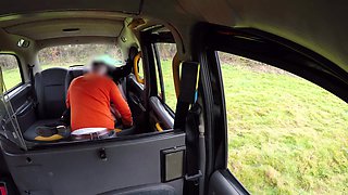 Arousing Dick Hungry Cheating Girlfriend in Fake Taxi