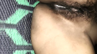 First time wild sex with girlfriend in bedroom