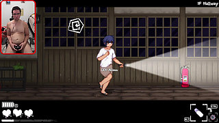 A ghost pianist girl uses my cock to penetrate her ass and.. (Houkago no Onigokko Gameplay5)