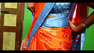 Ammu After Bath Dress Changing Showing Boobs