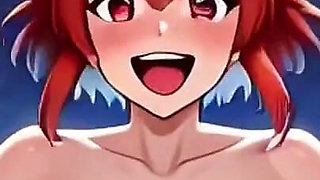 Cute Girls in Forest, Ai Animation