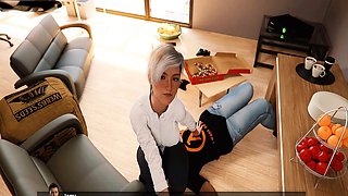 Animated hentai with hot characters getting down and dirty