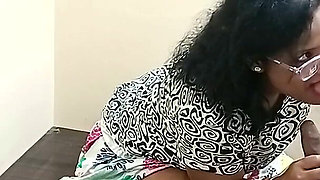 Indian Married Bhabhi Shared Bed and Fucked with Computer Teacher at Home