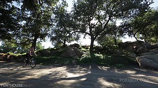 Sensual and Erotic Outdoor Massage