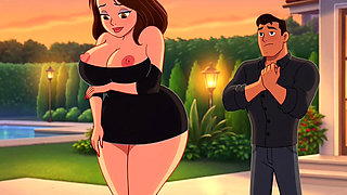 Blind Kiss at Party Ignites Burning Desire and Leads to Steamy Night with My Hot Curvy Roommate (AI generated)