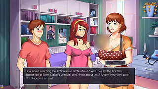 MILFs Plaza #13: Masturbating My MILF Sister-in-law During Movie Night - by Eroticgamesnc
