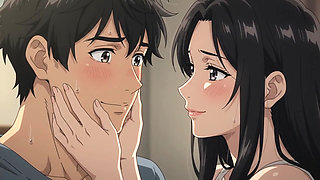 Stepsister catches stepbrother watching her change and invite him to watch complete