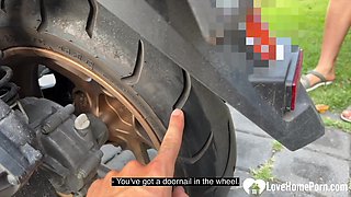 Picking up a steamy from the station