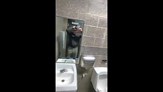 Pervy Wife Gets Fucked in Gas Station Bathroom