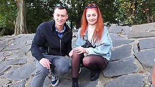 Redheaded Katy Rose gets a wild triple-X threesome with Charlie Dean and Matt Bird