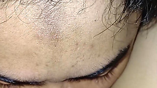 When she was with her boyfriend, she screamed at the neighbor