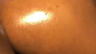 Gave Her Hot Doggy Backshot and Cum on Her Fat Ass