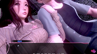 Murmur 31 - Truth or Dare Game - Yui Dares Adam to Feel His Hard Dick