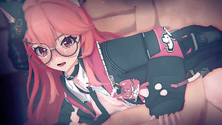 [nte] Nanally's Fallen Ichi-daime: Bound Glasses Boss & POV Sandwich DP (4k/60fps)