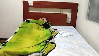 Stepmom Gives Stepson Wrong Pill, Ends Up Fucking Him to Calm His Erection - Big Tits MILF Action