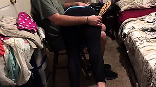 Erika gets her ass paddled