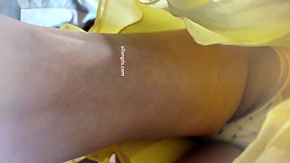 名カメラマンがショッピングモールにいる若