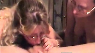 Two Milfy sisters share hubbys dick