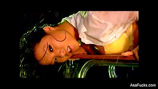 Erotic fucking with a soaking wet Asa Akira