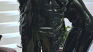 Inflatable Suit Edging and Denial, Part 1 - Alex Latex