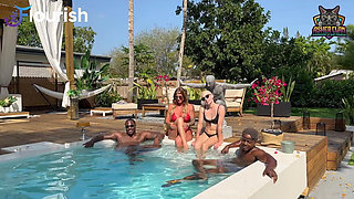 Mrflourish Pool Podcast: Adult Stars Lolly Dames, Rob Piper, Anna K and Brick