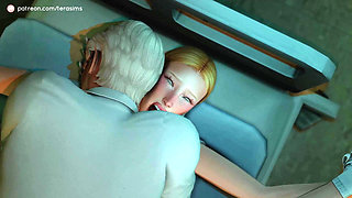 Sims 4 - Taking dick at work