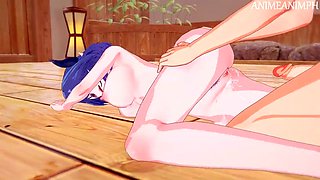 Cartoon hentai teen with big boobs porn