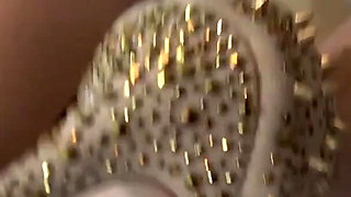 Riding on A Giant Dildo