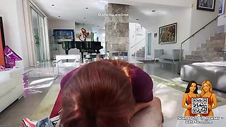 Sabrina Nichole's Redhead Brat Meets Wild Group Passion