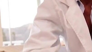 Medical Exam Double Blowjob
