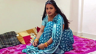 Hot Desi Bhabhi Having Sex with Sexy Talk