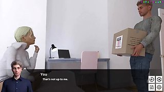 Builder Fucks Preacher's Daughter and Her Friends in Hot 3D Hentai