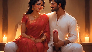 The man of the village called the girl by giving reward