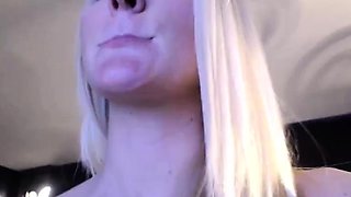 Real amateur teen party babes lesbian toying action