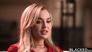 Blake Blossom's Blonde BBC Threesome Sparks Wild Sensual Heat