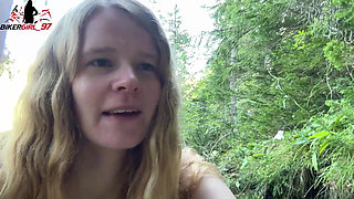 Risky Public Fuck at the Eibsee with Mega Cumshot!