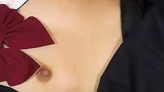 19-year-old Japanese Beauty. Amateur, Blowjob and Cumshot Sex. Uncensored, Asian, Hentai, POV, College Uniform Cosplay.