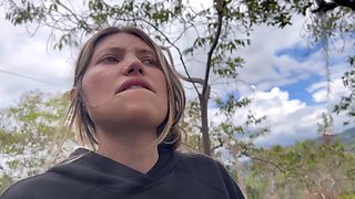 Outdoor lesbian sex after a dose of adrenaline