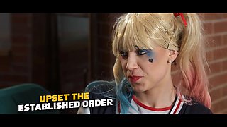 Daddy4k. harley quinn let her pussy go insane