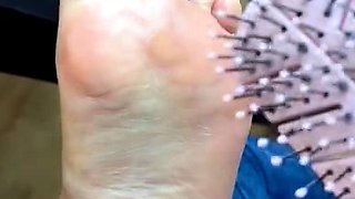 Black Amateur Explore Hot Foot Fetish