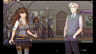 Hermine granger, school anime, hermiona