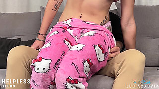 18yo Innocent Stepdaughter Alone with Perv Stepdad!