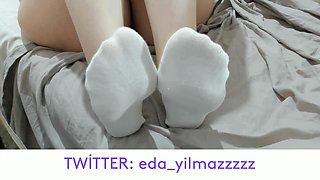 Foot- Foot Fetish- Turkish Foot- Turkish Foot Fetish- Socks- Turkish MILF- Turkish Porn- Turkish Owner