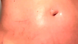 Rubbing Down and Playing with Shower Head