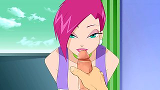 Hot but, clothed sex, hot blowjob