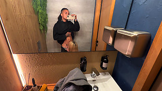 Fucking from First Person View in the Toilet POV