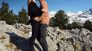 Hot Amateur Sex in the Cold Mountains