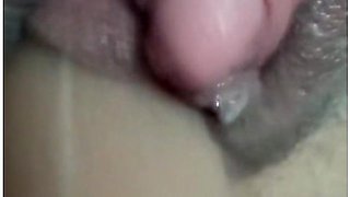 Close-up Pussy Pulsating Around Dick